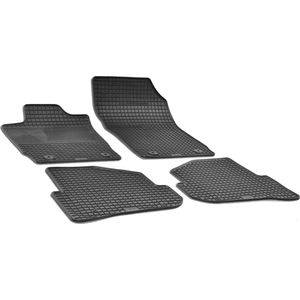 Walser DirtGuard rubberen voetmatten geschikt voor Audi A1 (8X1, 8XK) 05/2010-10/2018, A1 Sportback (8XA, 8XF) 09/2011-10/2018