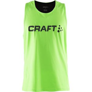 Craft Precise hardloopshirt Heren Racerback groen Maat XL