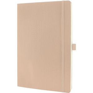 Sigel notitieboek - Conceptum Pure - A4 - beige - softcover - 194 pagina's - ruit - 80 grams papier - SI-CO330