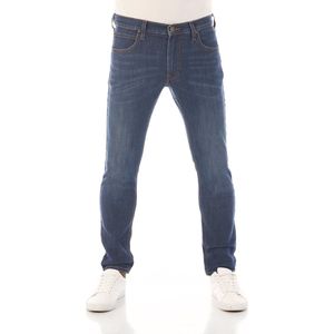Lee Heren Jeans Broeken Luke Slim Tapered tapered Fit Blauw 31W / 34L Volwassenen Denim Jeansbroek