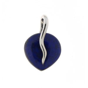 SilverGems Zilveren hanger Lapis Lazuli edelsteen