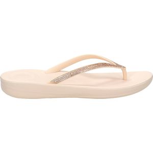 FitFlop iQushion Sparkle Slippers roze Textiel - Dames - Maat 38