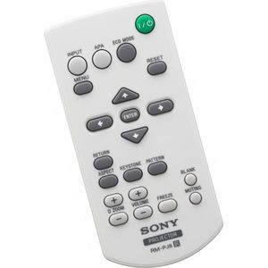 Afstandsbediening geschikt voor de SONY VPL-SW635C beamer, vervangt RM-PJ8 / 1-490-463-11 / 1-490-463-12