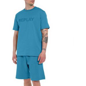 Replay M6462 .000.23188p T-shirt Met Korte Mouwen Blauw 2XL Man