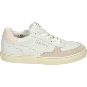 Kipling HADICE - MeisjesLage schoenenKindersneakers - Kleur: Wit/beige - Maat: 37