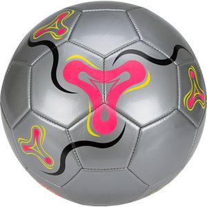 Get & Go Voetbal - GNG - 360 - Zilver/Fuchsia/Fluorgeel/Antraciet - 5