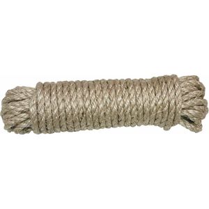 AMIG Touw - 20 meter - D8mm - sisal - 130kg - natuurlijke vezels - decoraties - tuinieren