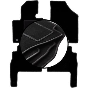 Complete set veloursmatten voor: Kia Sorento II SUV (2009-2015)