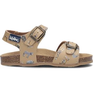 Kipling Safari 1 Sandalen - Jongens - Beige - Maat 25