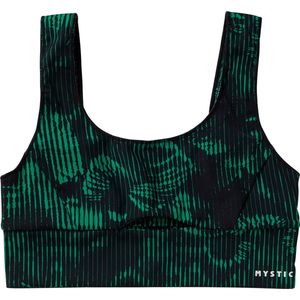 Mystic Leia Athletic Bikini Top - 240220 - Black / Green - 36