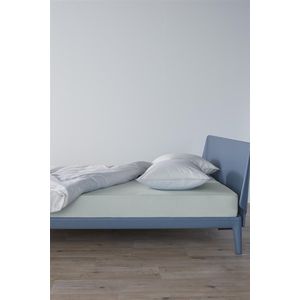 Beddinghouse Jersey Stretch - Topper Hoeslaken - Tweepersoons - 140/160 x 200/210/220 cm - Lichtblauw