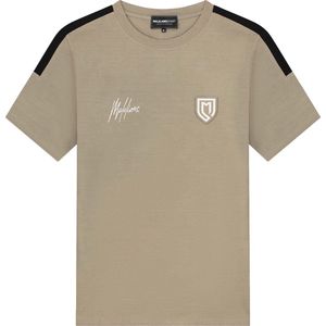 Malelions sport fielder t-shirt in de kleur ecru.