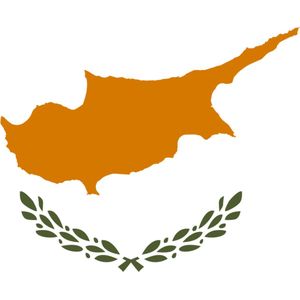 Cyprus Vlag 70x100cm