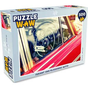 Puzzel Zijkant van klassieke auto - Legpuzzel - Puzzel 500 stukjes