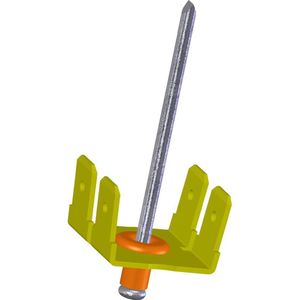 Vogt Verbindungstechnik 388041.67 Splitter voor platte connectoren Nietbaar Insteekbreedte: 6.30 mm Insteekdikte: 0.80