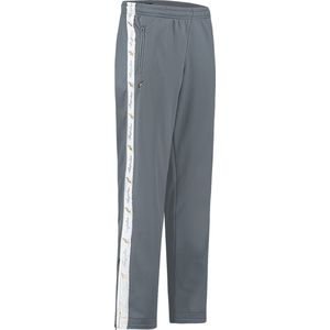 Australian broek met witte bies steel grey en 2 ritsen maat XS/44