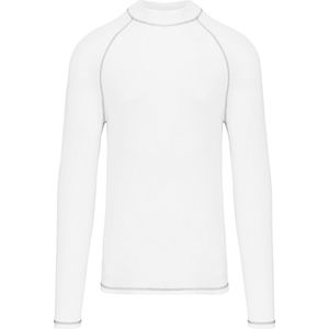 PROACT® Functioneel heren-t-shirt met lange mouwen en anti-UV-bescherming PA4017 - White - M