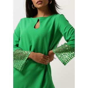 Ana Alcazar Mix Dress Jurken Dames - Kleedje - Rok - Jurk - Groen - Maat 36