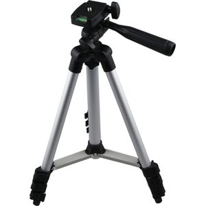 Tripod Smartphone Statief Camera Statief - Tripod Statief voor Smartphone en Camera - Statief Smartphone Statief Camera Zilver