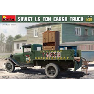 Soviet 1,5 Ton Cargo Truck - Scale 1/35 - Mini Art - MIT38013