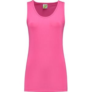 Lemon & Soda tanktop voor dames in de maar M in de kleur fuchsia.