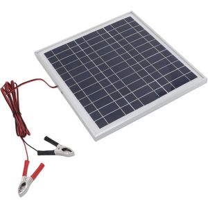Draagbaar Zonnepaneel - Aluminium Frame - Monokristallijn Silicium - 50W - 98FT Kabel - Opladen - Zonne-energie .
