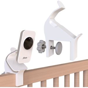 Houder geschikt voor Alecto DVM-71 - Babyfoonhouder - Voor bedrand van 15 tot 42mm - o.a. geschikt voor Ikea Sniglar