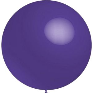 DW4Trading XL Ballon Paars - Feestversiering - 90 cm