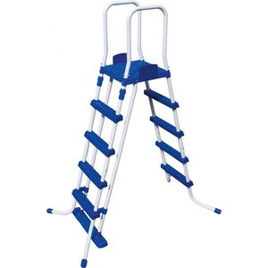 Bestway Zwembadtrap 132 Cm Wit/blauw