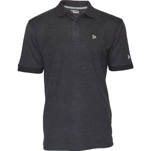 Donnay Sportpolo Donkergrijs Gemeleerd