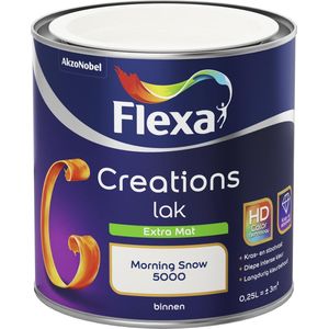 Flexa Creations - Lak Extra Mat - Morning Snow - 250 ml
