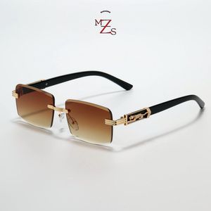 [Marszonebrillen]-[Zonnebrillen]-[Zonnebril Heren]-Zonnebril Dames]-[Randloze Zonnebril]-[Sunglasses ]-[Bruin]