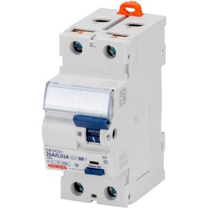 Gewiss - Gewiss MCB - GW92049 / 2P C25 6KA 2M, stroomonderbreker