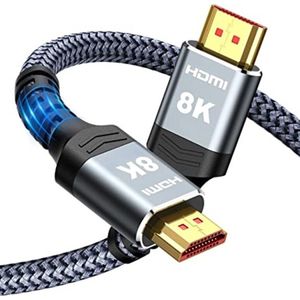 AFINTEK 8K ULTRA HD HDMI kabel | 1.5m - Grijs