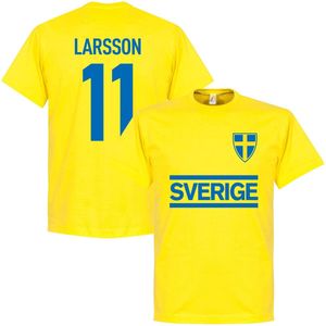 Zweden Ibrahimovic 10 Team T-Shirt - M