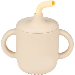 Nattou Beker met Rietje Silicone - Beige