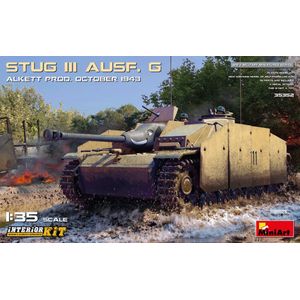 1:35 MiniArt 35352 StuG.III Ausf.G - Alkett Prod. October 1943 Plastic Modelbouwpakket