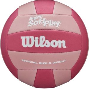 Wilson - Bal - Super Soft Play - Volleybal - Unisex - Synthetisch - Recreatie - Roze - Official Size