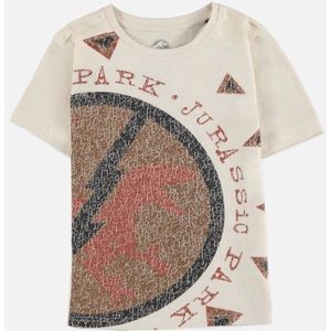 Jurassic Park - Graphic Art Kinder T-shirt - Kids 146/152 - Creme