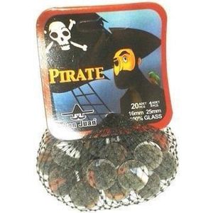 Don juan Knikkers piraat 21 stuks