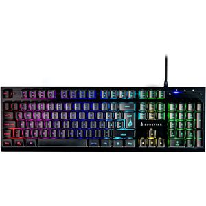 KingPin X2 RGB Multimedia Metaal Keyboard QWERTZ (DE)