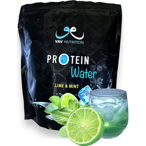 VAV Nutrition Clear Water Isolate - Whey protein - Proteine poeder - Eiwitpoeder - Proteine water - Munt en Limoen - Suikerarm/vetarm - 500g