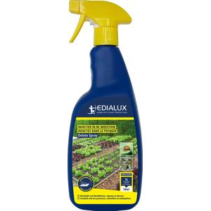 Edialux Delete gebruiksklare spray moestuin 1 L - tegen insecten in de moestuin