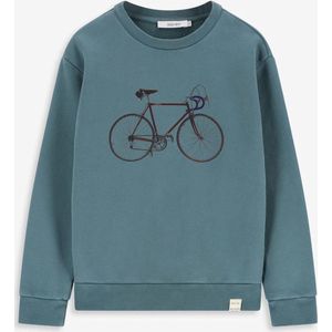 Sissy-Boy - Blauwe sweater met fiets