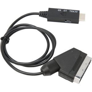 SCART Naar HD-kabel 1080P Converter met USB-voedingskabel - Audio-video HDMI1.3 Adapter .