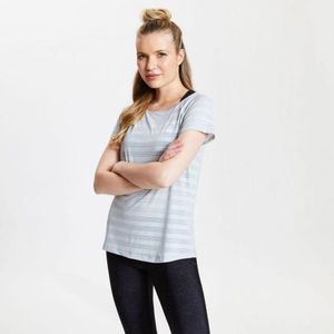 Dare2B - Defy Dames Sportshirt - Argent Grey - Maat 34