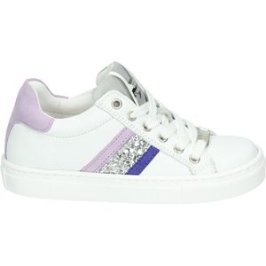 Giga Shoes G4140 - MeisjesLage schoenenKindersneakers - Kleur: Wit/beige - Maat: 30
