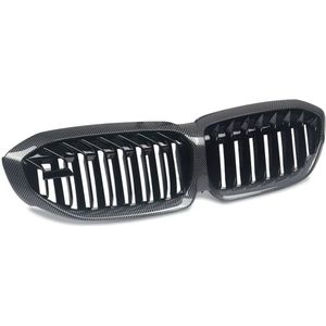 Voorbumper grille Notro - Carbon Fiber Look - Auto accessoires - Voor BMW 3 Serie G20 Saloon & G21 Estate (2019-2021)