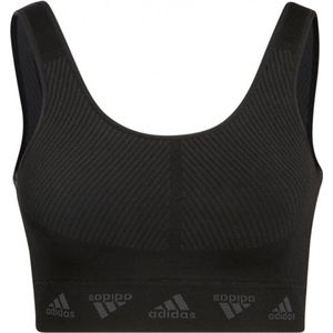 Adidas AEROKNIT BRA Dames Sportbeha - Maat XL