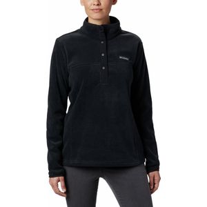 Columbia Benton Springs™ 1/2 Snap Pullover Fleece trui - Fleecetrui met halve rits - Outdoortrui Dames - Zwart - Maat S